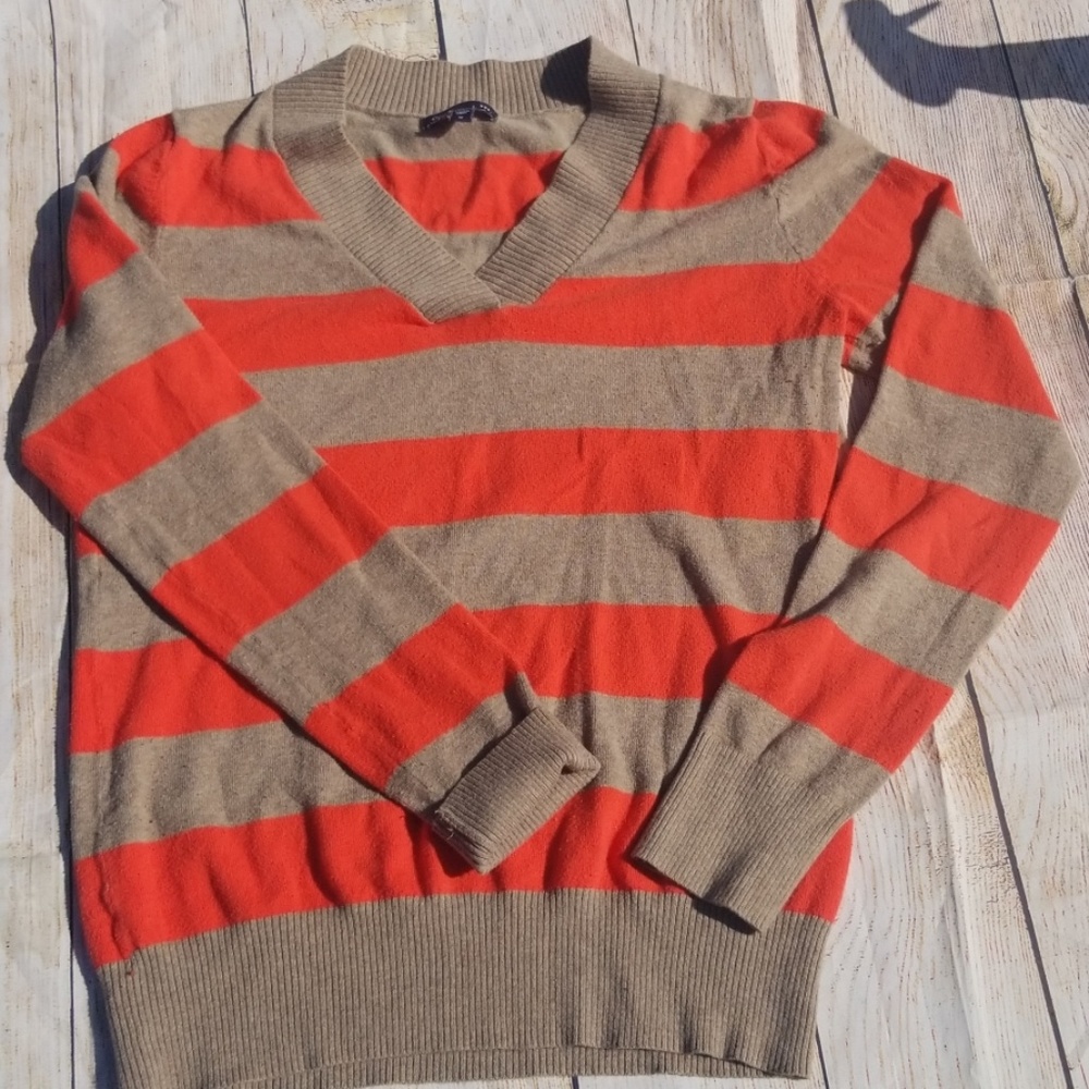 Gap Factory GUC Preppy Stripe Sweater Sz M - Picture 3 of 3